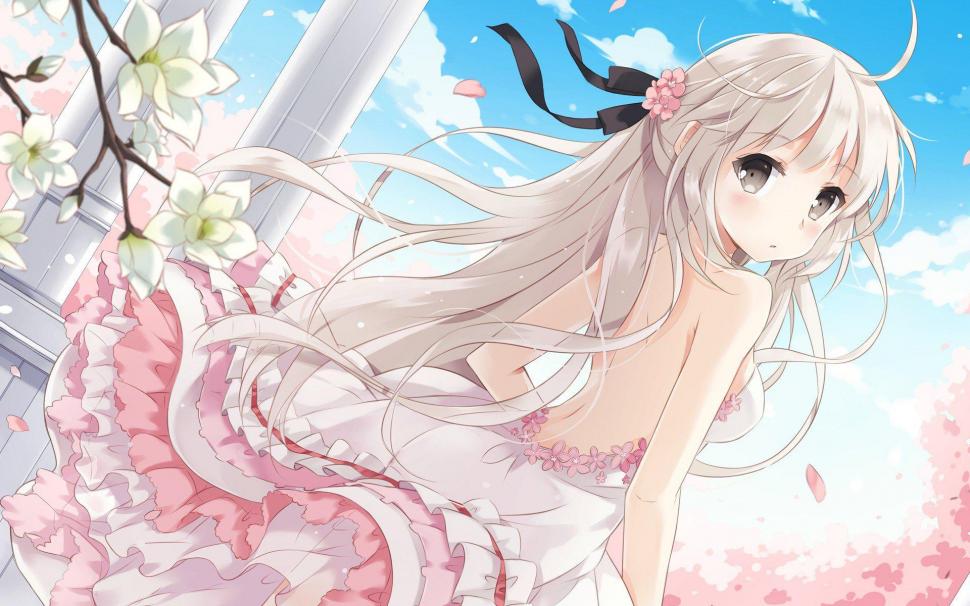 Anime girl, Cute, Spring, Cherry blossoms, ACG, Japanese anime wallpaper |  cute | Wallpaper Better