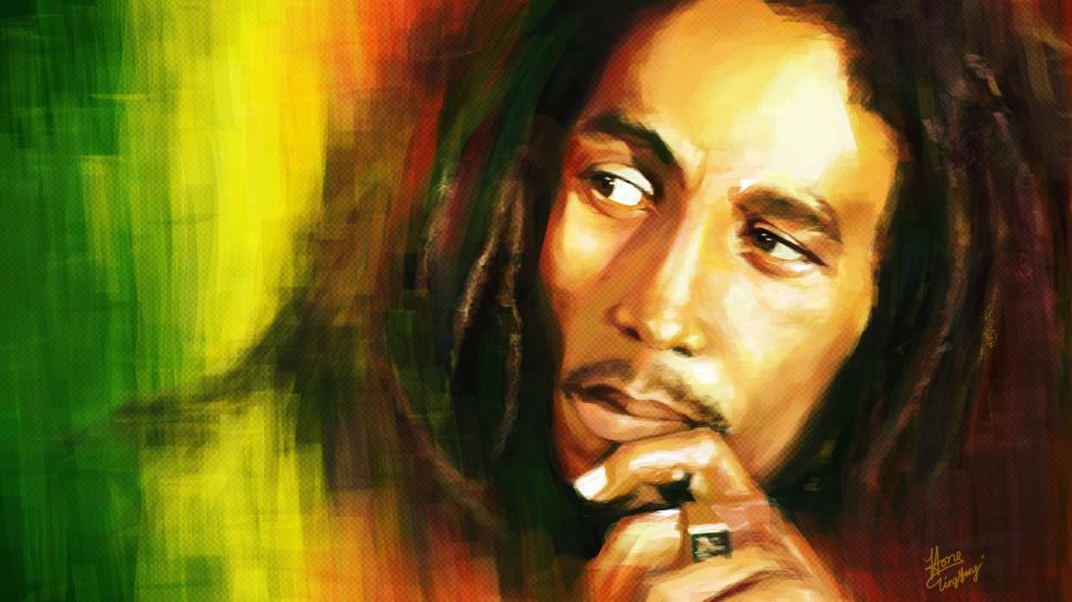 Bob Marley Artwork wallpaper,jamaica HD wallpaper,singer HD wallpaper,raggae HD wallpaper,2560x1440 wallpaper