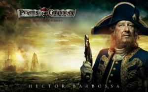 Geoffrey Rush in Pirates Of The Caribbean 4 wallpaper thumb