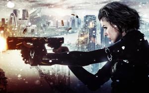 Resident Evil, Movies, Milla Jovovich, Guns wallpaper thumb