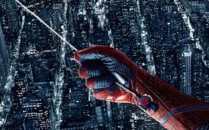 Spider-Man's hand wallpaper thumb