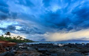 Storm Clouds Above The Sea wallpaper thumb