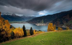 Lake Zell, Austria wallpaper thumb