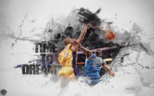 Kobe Bryant and Emeka Okafor wallpaper thumb