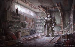 Fallout 4 Armour wallpaper thumb