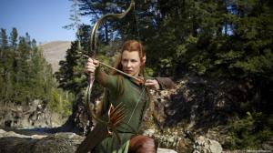 The Lord of the Rings The Hobbit Elf Bow Arrow Evangeline Lilly HD wallpaper thumb