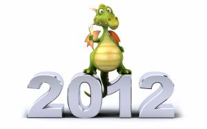 Year of Dragon 2012 wallpaper thumb