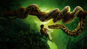2016 Jungle Book Snake Kaa Mowgli wallpaper thumb