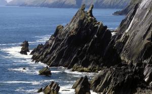 Rock Stone Coast Ocean HD wallpaper thumb