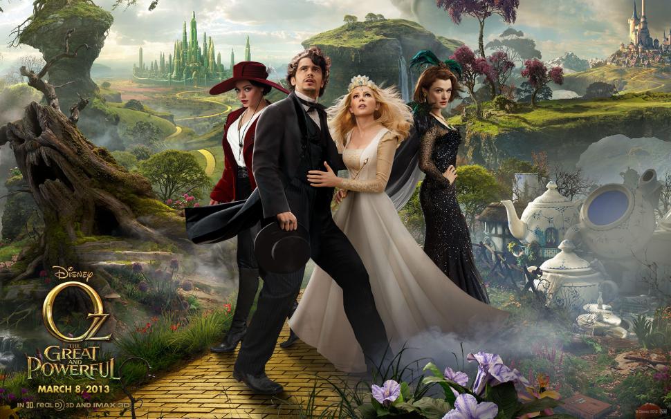 Oz The Great Powerful 3D Movie wallpaper,movie HD wallpaper,great HD wallpaper,powerful HD wallpaper,1920x1200 wallpaper