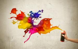 Colors Spray wallpaper thumb
