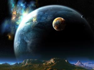 Huge Planet HD wallpaper thumb