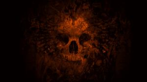 Skull Abstract Dark HD wallpaper thumb