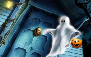 Halloween Ghost HD wallpaper thumb