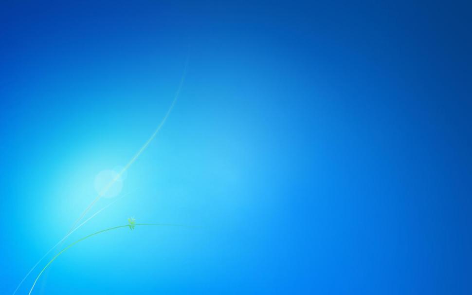 Windows 7 Blue wallpaper | brands and logos | Wallpaper Better