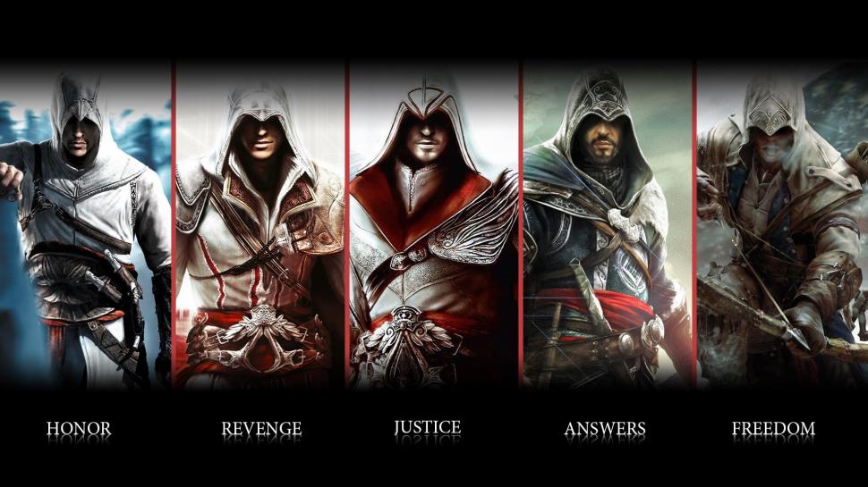 Assassins Creed Video Game HD wallpaper,assassins creed HD wallpaper,characters HD wallpaper,posters HD wallpaper,video games HD wallpaper,1920x1080 wallpaper