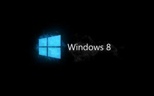 Windows 8 Blue and Black wallpaper thumb