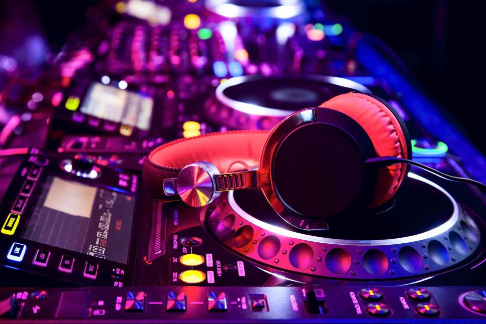 Music, headphones, mixing consoles, colorful wallpaper,colorful HD wallpaper,headphones HD wallpaper,mixing consoles HD wallpaper,5400x3600 wallpaper