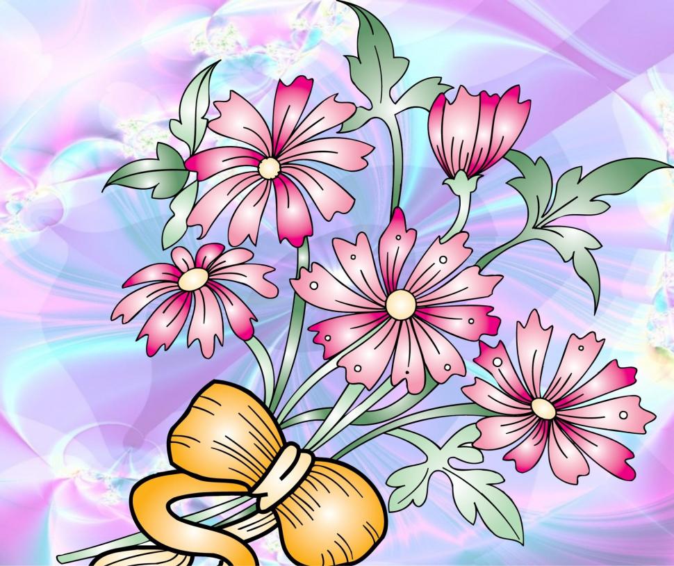 Pink Flowers On Soft Background Wallpaper Other Wallpaper Better