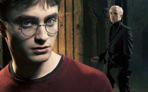 Harry Potter and Draco Malfoy wallpaper thumb
