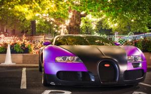 Purple Bugatti VeyronRelated Car Wallpapers wallpaper thumb