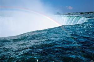 The Waterfall The Rainbow wallpaper thumb