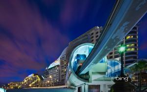 Monorail Darling Harbour Sydney HD wallpaper thumb