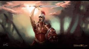 Tibia, PC Gaming, RPG, Creature, Drawing, Warrior, Man wallpaper thumb