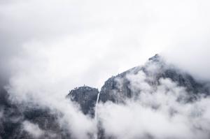 Clouds, Mountain, Mountain Top wallpaper thumb