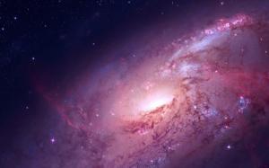 Galaxy Stars Purple HD wallpaper thumb
