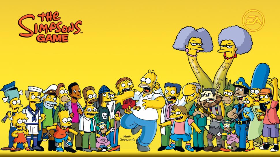The Simpsons Yellow HD wallpaper,video games HD wallpaper,the HD wallpaper,yellow HD wallpaper,simpsons HD wallpaper,1920x1080 wallpaper