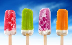 frozen juice digital photography  . jpg Four popcicles yum icey HD wallpaper thumb