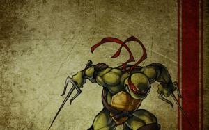 Teenage Mutant Ninja Turtles TMNT Raphael HD wallpaper thumb