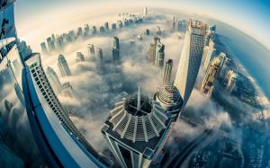 Dubai Above the Clouds wallpaper thumb