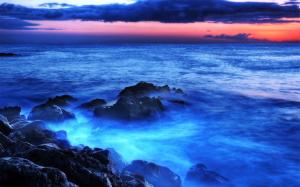 Blue Sea Water Light wallpaper thumb