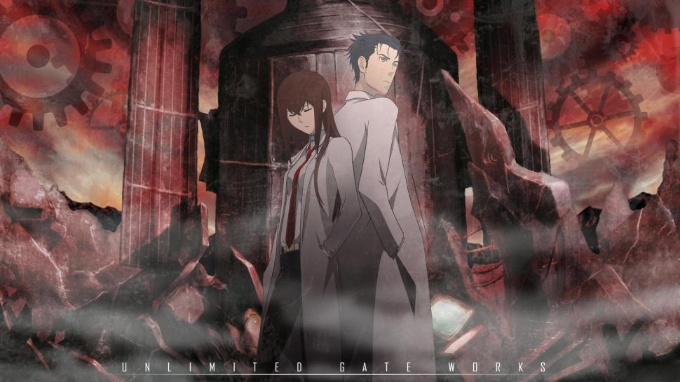 Steins;Gate wallpaper,anime HD wallpaper,1920x1080 HD wallpaper,steins gate HD wallpaper,kurisu makise HD wallpaper,rintarou okabe HD wallpaper,1920x1080 wallpaper