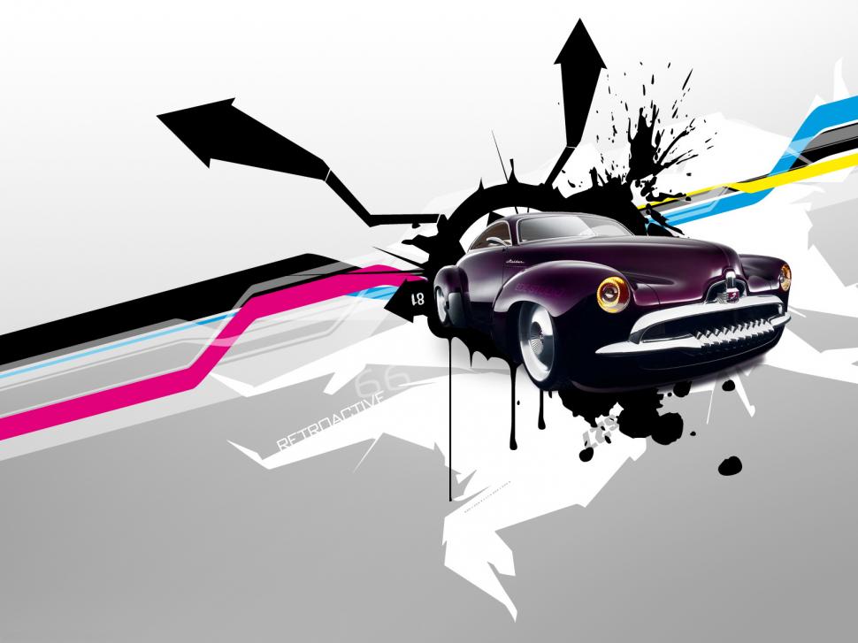 Abstract Car wallpaper,abstract wallpaper,3d & abstract wallpaper,1600x1200 wallpaper