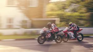 Sportbike Motion Blur HD wallpaper thumb