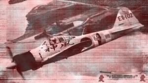 Kamikaz Mitsubishi A6m Zero wallpaper thumb