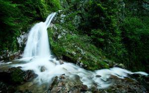 Beautiful Stream Waterfall wallpaper thumb