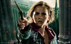 Emma Watson in Harry Potter and The Deathly Hallows Part 2 wallpaper thumb