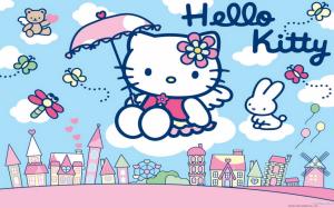 Hello Kitty And Rabbit  High Res Photos wallpaper thumb