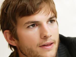 Ashton Kutcher Handsome wallpaper thumb
