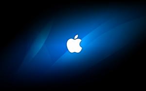 Blue Apple  Picture Desktop wallpaper thumb