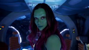 Zoe Saldana As Gamora Guardians Of The Galaxy Vol. 2 wallpaper thumb