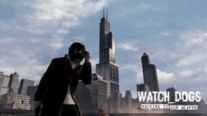 Watch Dogs Hat Chicago Buildings Skyscrapers HD wallpaper thumb