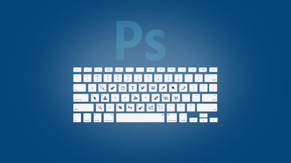 Photoshop Keyboard wallpaper,adobe HD wallpaper,background HD wallpaper,ps HD wallpaper,2560x1440 wallpaper