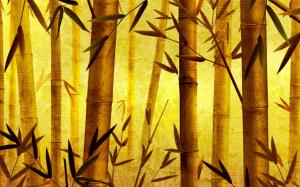 Bamboo forest wallpaper thumb