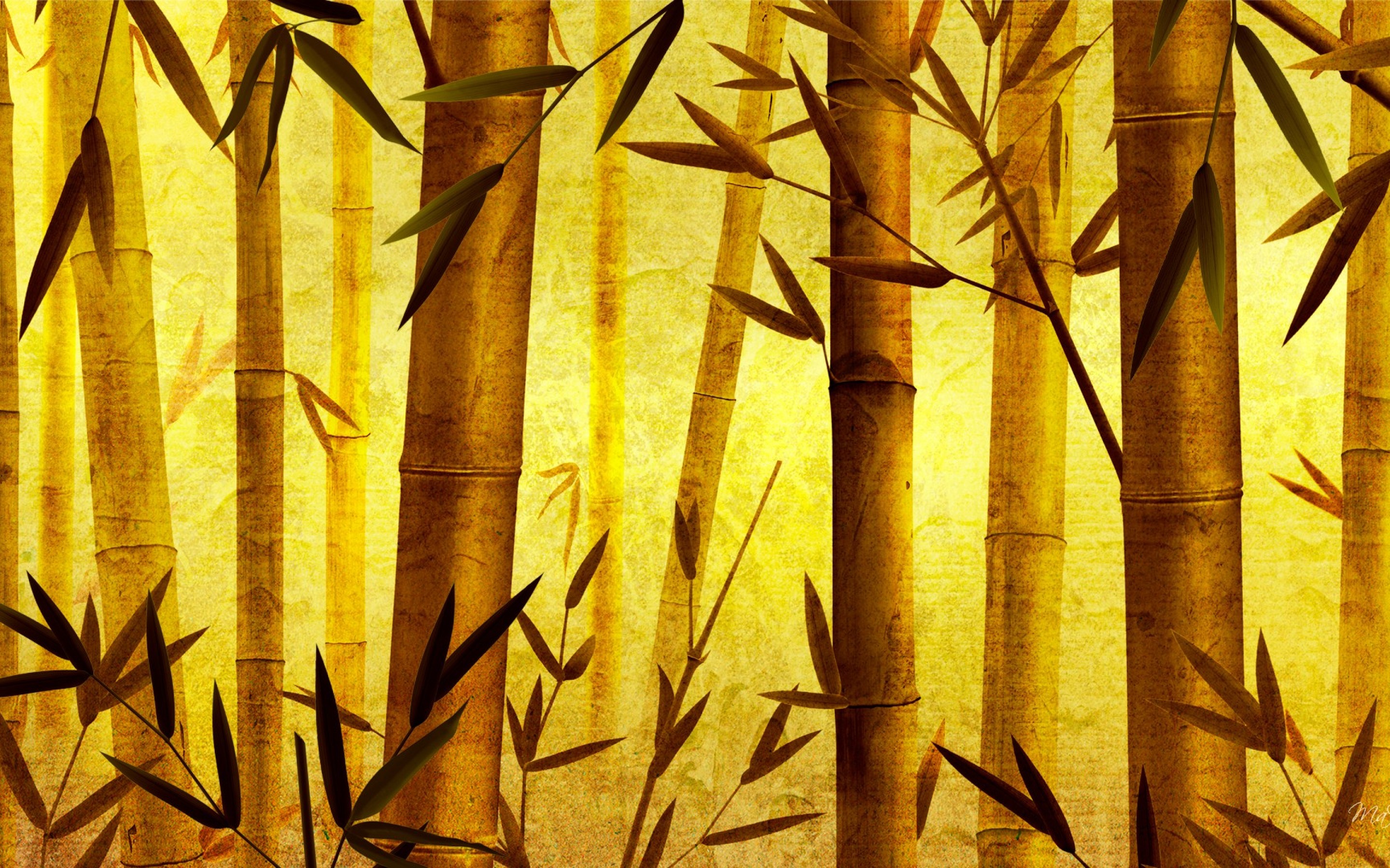 Bamboo forest wallpaper | 3d and abstract | Wallpaper Better