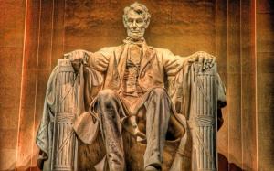 Statue of Abraham Lincoln wallpaper thumb